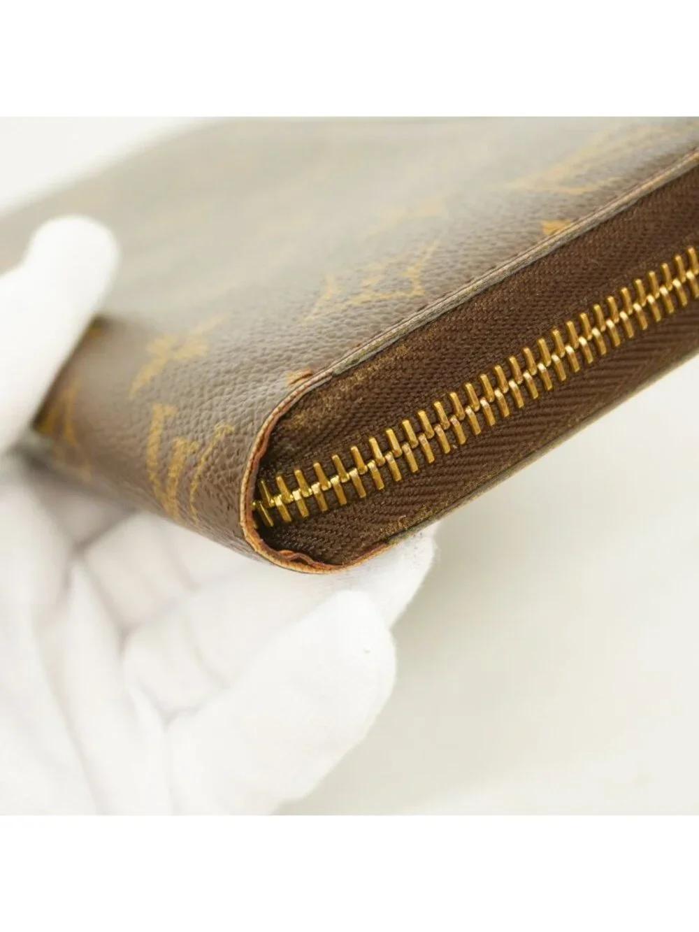 Louis Vuitton Wallet Monogram Zippy Brown